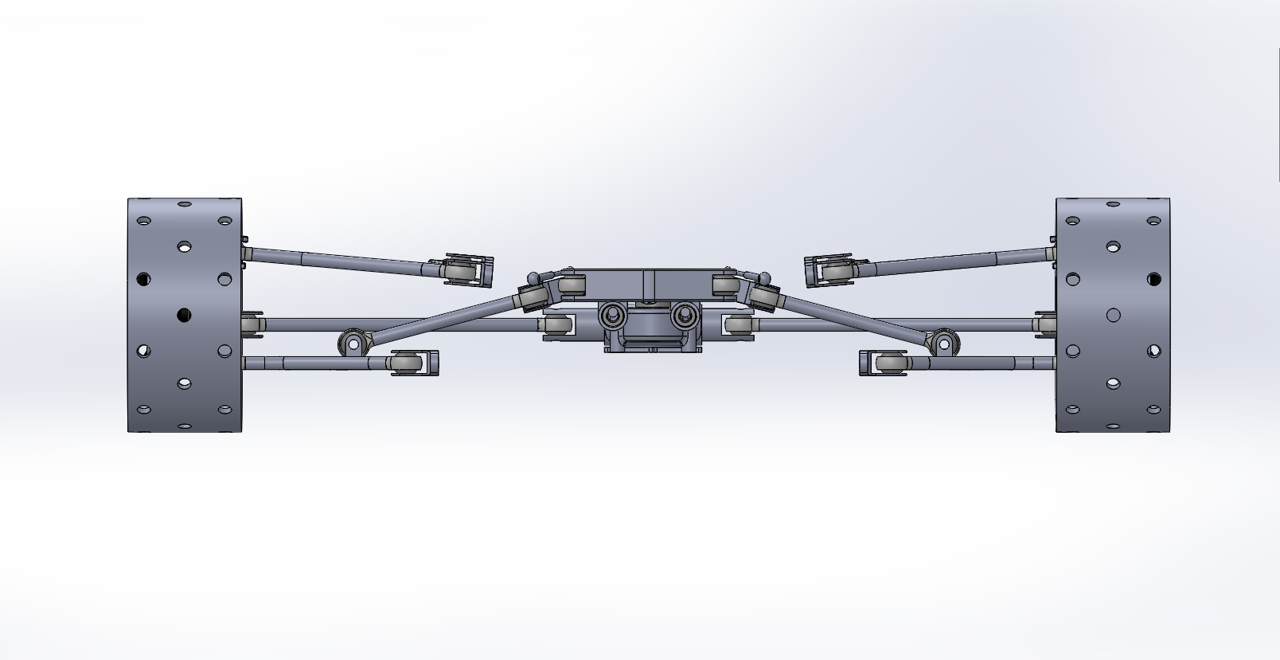 前推杆悬架设计